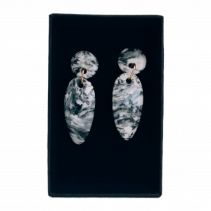 Chiné 1 Boucles d'oreilles